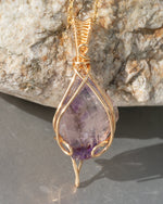 Load image into Gallery viewer, irregular shape super seven pendant