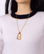 Load image into Gallery viewer, rainbow red rutilated quartz amulet pendant