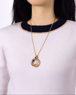 Load image into Gallery viewer, globular phantom quartz pendant