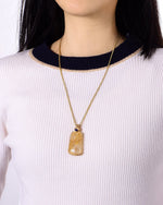 Load image into Gallery viewer, sunflower golden rutilated quartz pendant