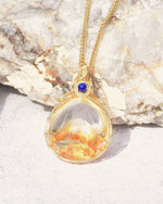 Load image into Gallery viewer, golden mountain hematoid quartz pendant