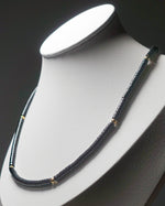 Load image into Gallery viewer, Black Agate Stone Necklace