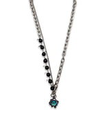 Load image into Gallery viewer, Cyber Rhinestones Beaded Necklace
