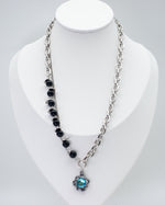 Load image into Gallery viewer, Cyber Rhinestones Beaded Necklace