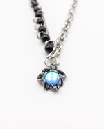 Load image into Gallery viewer, Cyber Rhinestones Beaded Necklace