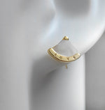 Load image into Gallery viewer, Golden Divas Stud Earrings