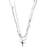 Load image into Gallery viewer, Star Pendant Double Chain Necklace