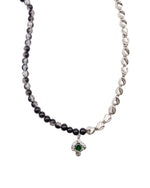 Load image into Gallery viewer, Half & Half Boho Necklace
