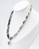 Load image into Gallery viewer, Half & Half Boho Necklace