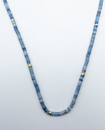 Load image into Gallery viewer, Blue Calcite Stone Necklace