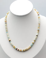 Load image into Gallery viewer, Rainbow Calcite Stone Necklace