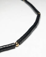 Load image into Gallery viewer, Black Agate Stone Necklace