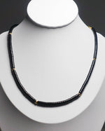 Load image into Gallery viewer, Black Agate Stone Necklace