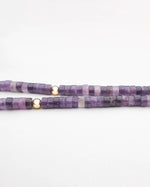 Load image into Gallery viewer, Purple Charoite Stone Necklace