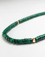 Load image into Gallery viewer, Peacock Stone Necklace