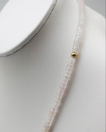 Load image into Gallery viewer, Baby Pink Chalcedony Stone Necklace