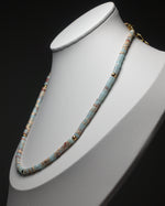 Load image into Gallery viewer, Snakeskin Jasper Stone Necklace