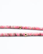 Load image into Gallery viewer, Pink Jade Stone Necklace