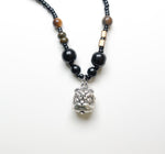 Load image into Gallery viewer, Tiger Eye & Onyx Stone Necklace