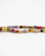 Load image into Gallery viewer, Rainbow Bead Chain Round Diamond Pendant