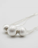 Load image into Gallery viewer, Silver Bead Necklace