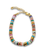 Load image into Gallery viewer, Rainbow Gemstone Bracelet