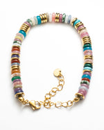 Load image into Gallery viewer, Rainbow Gemstone Bracelet