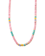 Load image into Gallery viewer, Macaron Chalcedony Stone Necklace