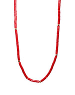 Load image into Gallery viewer, Red Chalcedony Stone Necklace