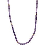 Load image into Gallery viewer, Purple Charoite Stone Necklace
