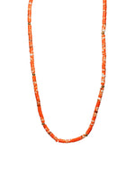 Load image into Gallery viewer, Orange Chalcedony Stone Necklace