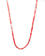 Load image into Gallery viewer, Red Line Stone Necklace