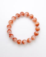 Load image into Gallery viewer, Red Rutilated Quartz Bracelet