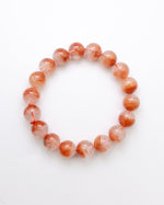 Load image into Gallery viewer, Red Rutilated Quartz Bracelet