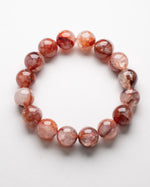 Load image into Gallery viewer, red hematoid quartz bracelet