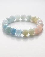 Load image into Gallery viewer, Multi Color Morganite Beaded Bracelet