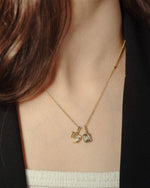 Load image into Gallery viewer, Virgo Topaz Zodiac Energy Necklace