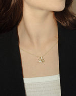 Load image into Gallery viewer, Aries Clear Quartz Zodiac Energy Necklace