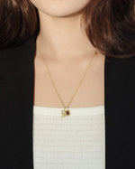 Load image into Gallery viewer, Capricorn Garnet Zodiac Energy Necklace
