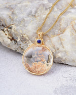 Load image into Gallery viewer, globular phantom quartz pendant
