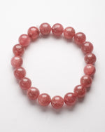 Load image into Gallery viewer, Strawberry Quartz Bracelet
