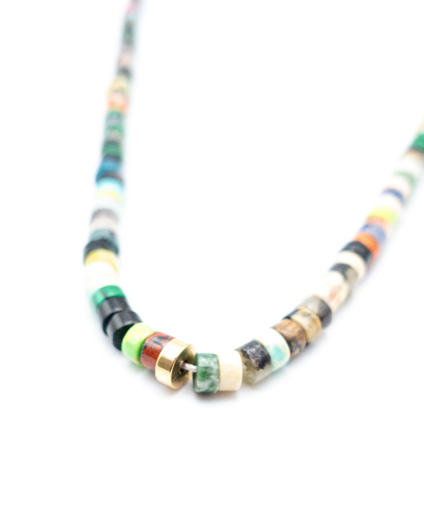 Rainbow Stone Necklace