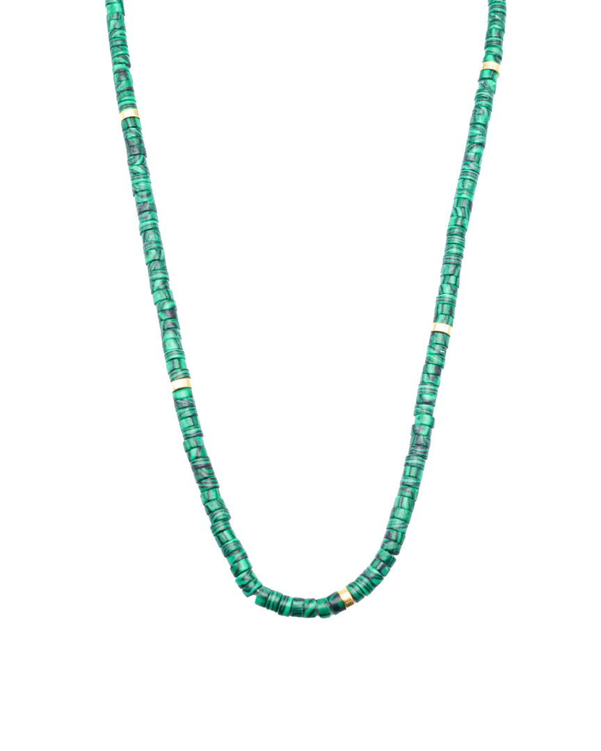 Peacock Stone Necklace