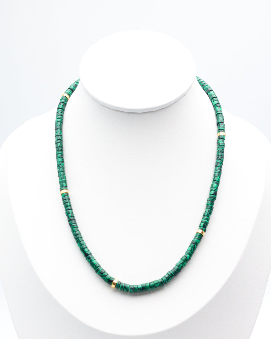 Peacock Stone Necklace