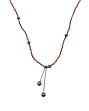 Bronze Bead Necklace