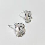 Load image into Gallery viewer, Mobius Stud Earrings
