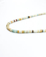 Load image into Gallery viewer, Rainbow Calcite Stone Necklace
