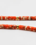 Load image into Gallery viewer, Orange Chalcedony Stone Necklace
