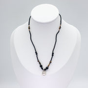 Tiger Eye & Onyx Stone Necklace