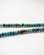 Load image into Gallery viewer, The Devil&#39;s Eye Chalcedony Stones Necklace
